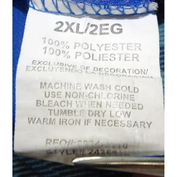 MLB True Fan  Blue Chicago Cubs Jersey Size 2XL - Picture 5 of 5